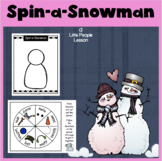 SPIN-A-SNOWMAN: A CENTER ACTIVITY FOR PRESCHOOLERS & KINDE
