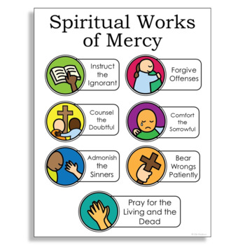 examples of spiritual works of mercy