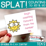 SPLAT! First Grade Counting to 120 Forward and Backward Ma