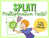 SPLAT! Multiplication Facts BUNDLE
