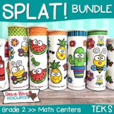 SPLAT! Second Grade Math Centers Bundle | 2nd Grade Math C