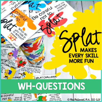 Preview of SPLAT Language Game for Answering and Asking WH-questions