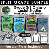 Grade 2/3 Social Studies Workbooks (Ontario Curriculum)