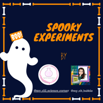 Preview of SPOOKY HALLOWEEN EXPERIMENTS (Countdown Calendar)
