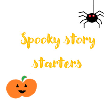 Preview of SPOOKY STORY STARTERS