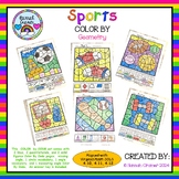 SPORTS  COLOR By CODE- COLOR By Geometry