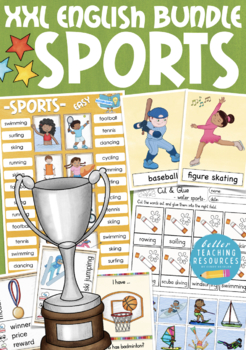 Preview of SPORTS - English / ESL teaching resources bundle