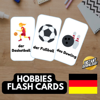 Preview of SPORTS GERMAN Edition (36 emoji pictures) • Montessori Cards • Flash Cards PDF
