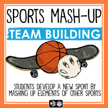 Preview of Back to School Team Building Writing Activity - Sports Mash-Up Assignment