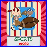 SPORTS - Newsletter Template WORD