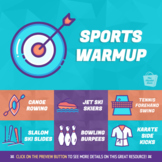 SPORTS WARMUP 1 | Physical Education Exercise Activity