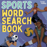 SPORTS Word Search Collection (20 Puzzles / Popular U.S Sp