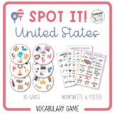 SPOT IT UNITED STATES - vocabulary game