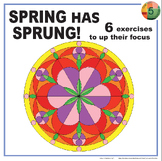 SPRING - 6 activities to up their focus BILINGUAL spanish 