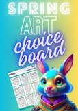 SPRING ART: Choice Board Challenge Prompts