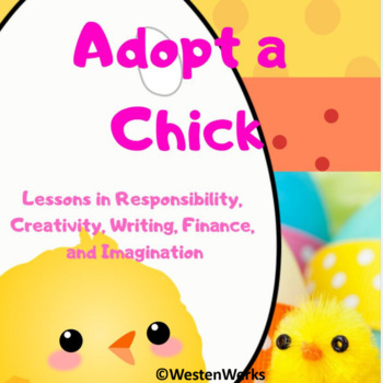 Preview of SPRING Adopt a Chick Writing and STEAM Challenges