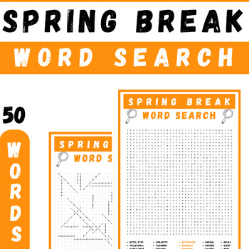 Spring Think Fast Challenge : Printable Worksheet for Kids