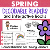 SPRING Decodable Readers BUNDLE Comprehension Activities V