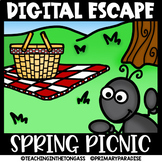 Spring Escape Room Math & ELA Digital Activities