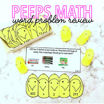 Preview of SPRING / EASTER MATH TEST PREP / REVIEW