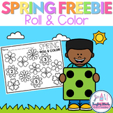 SPRING FREEBIE - Spring Roll & Color Activity
