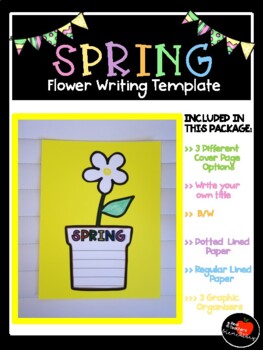 SPRING | Flower Writing Template by The Real Teachers of Elementary