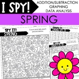 SPRING I SPY Count and Color, Math and Graphing Activities