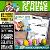 SPRING IS HERE activities READING COMPREHENSION - Book Com