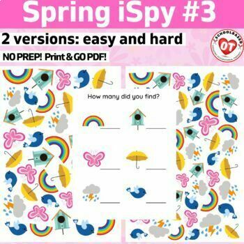 Preview of SPRING ISPY #3: OT/ math search, find and count (2 versions)