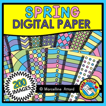 Digital Paper: spring Kite Paper for Scrapbooking and Wallpaper Graphics  Perfect for Invites and Background Design Instant Download 