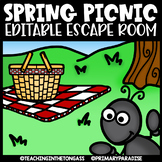Spring Escape Room Math & ELA Printable Activities