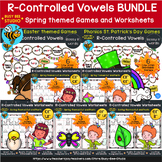 BOSSY R CONTROLLED VOWELS WORKSHEETS AND GAMES SPRING PHON