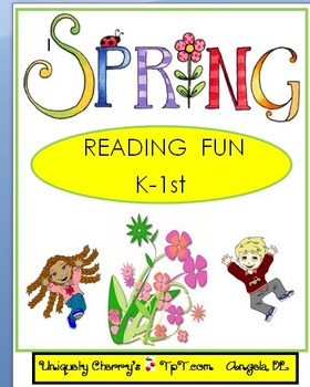 Preview of SPRING - Reading Fun  K-1st