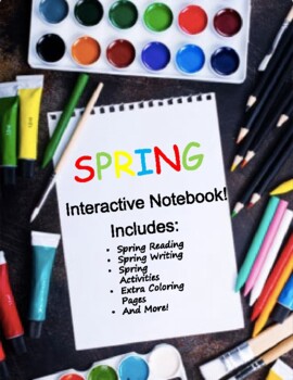 Preview of SPRING Reading, Writing, Crafts, and INTERACTIVE Activities!