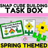 SPRING SNAP CUBE BUILDING TASK CARDS, STEM TASK BOX ACTIVI