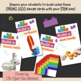 SPRING SPECIAL Lego Blocks STEM BIN Challenge Cards for Ma