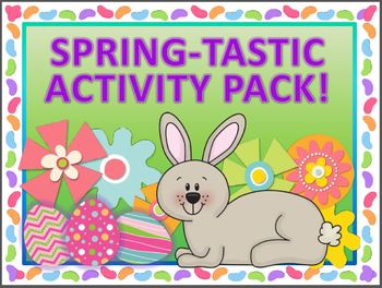 Preview of SPRING-TASTIC Easter Activity Pack