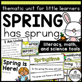 SPRING SCIENCE ACTIVITIES AND LESSON PLANS FOR KINDERGARTEN