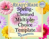 SPRING Themed Multiple Choice PowerPoint Template