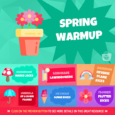 SPRING WARMUP | Physical Education Exercise Activity