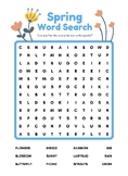 SPRING WORD SEARCH