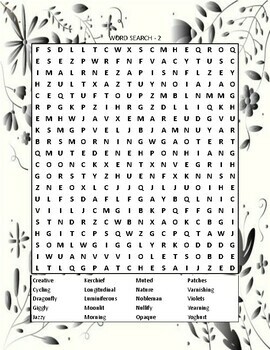 SPRING WORD SEARCH LARGE PRINT fOR ADULTS by Ghazy-teach