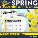 Spring Writing Prompts activities April 2nd grade 3rd desc