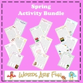 SPRING Word Activity Fun Pack