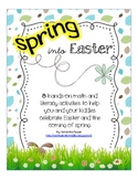 SPRING into Easter (8 Math and Literacy Centre Activities)