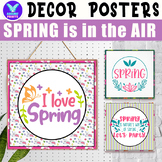 SPRING is in the Air Posters Classroom Decor Bulletin Board Ideas