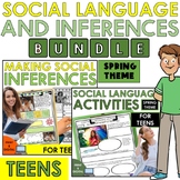 SPRING social language skills social inferences activities