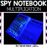 SPY NOTEBOOK {Multiplication Word Problems}