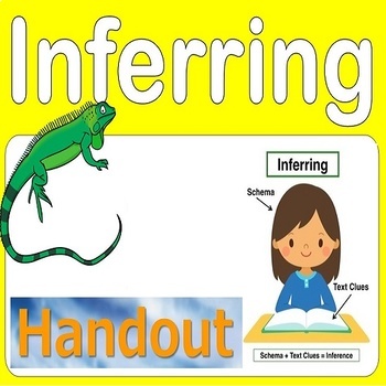 Preview of INFERRING MEANING HANDOUTS