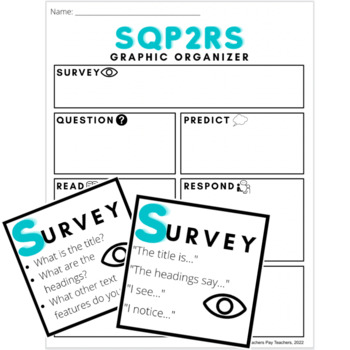 Preview of SQP2RS Reading Strategy Materials